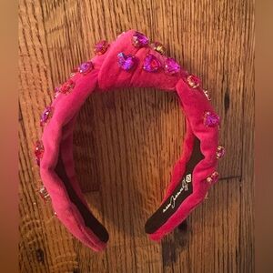 Like New Brianna Cannon Heart Rhinestone Headband